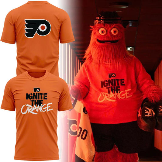 Philadelphia Flyers 2026 NHL Playoffs "Ignite the Orange" T-Shirt - Limited Edition