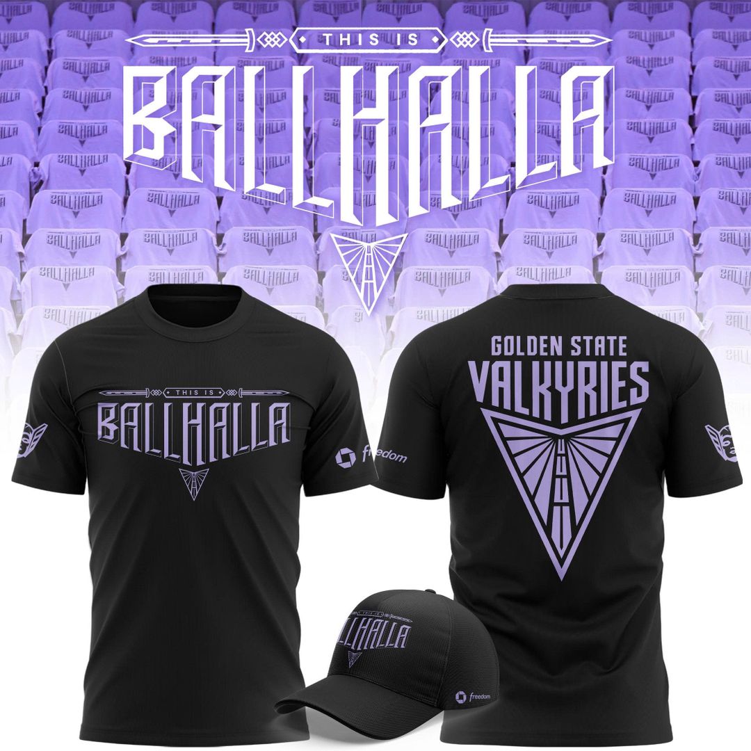 Golden State Valkyries Ballhalla Loud T-shirt