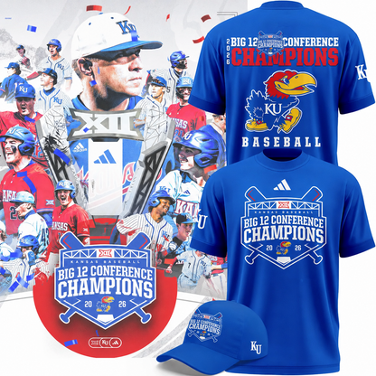 Kansas Baseball Big 12 champions 2026 Shirt