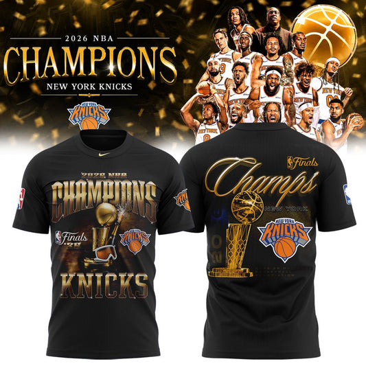 New York Knicks NBA Finals Champs Locker Room T-Shirt