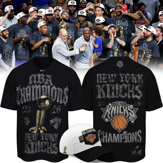 New York Knicks 2026 NBA Finals Champions T-Shirt