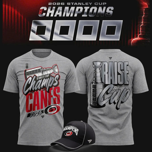 Carolina Hurricanes 2026 Stanley Cup Champions T-Shirt