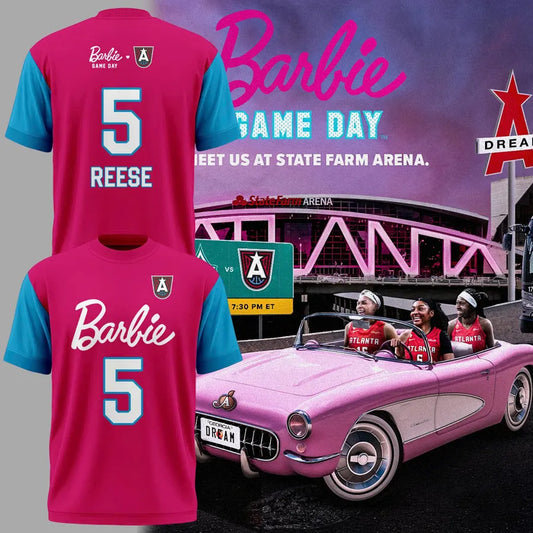 Limited Edition Barbie Game Day Atlanta Dream 2026 Shirt