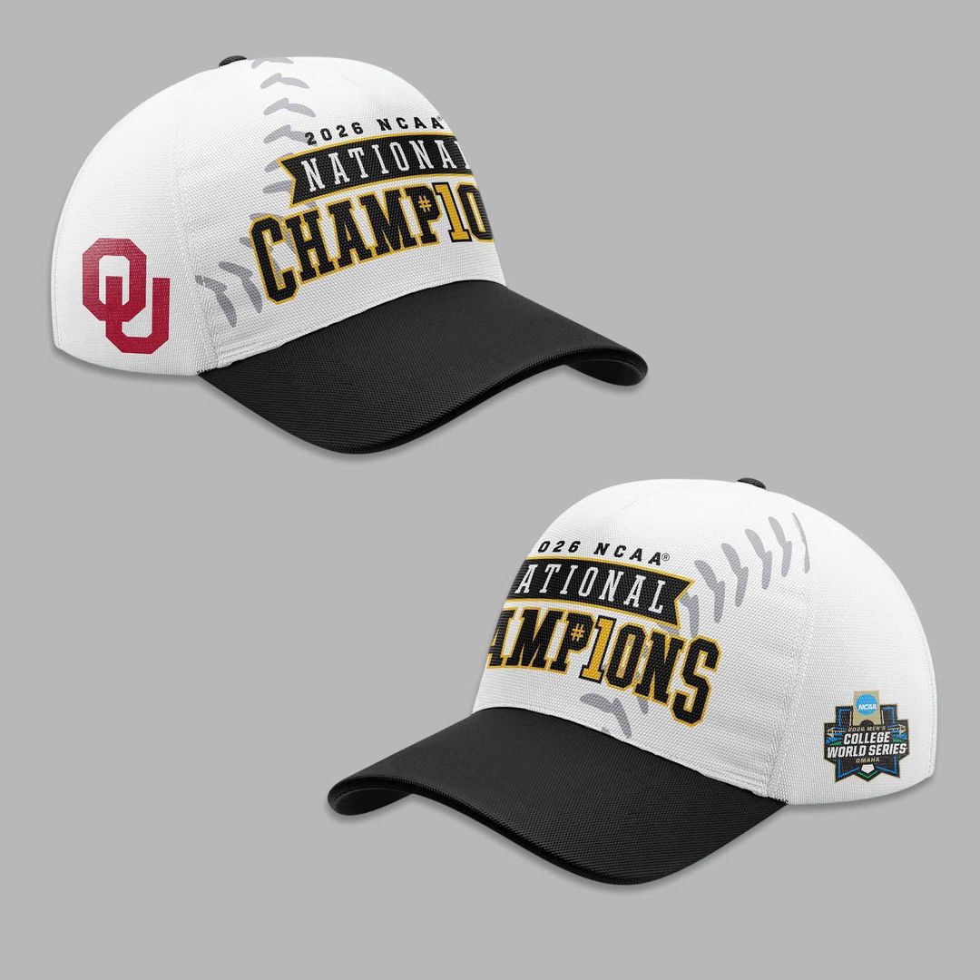Oklahoma Sooners 2026 NCAA Baseball National Champions Jersey