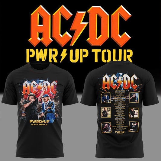 Special 2026 AC/DC - Power Up Tour T-Shirt