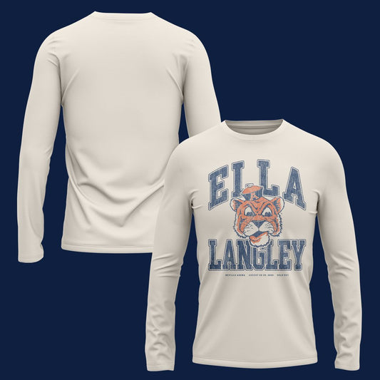 Auburn Tigers x Ella Langley – The Dandelion Tour 2026 Neville Arena Long Tee