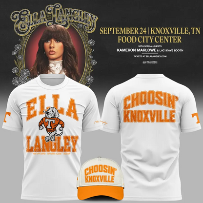 Tennessee Volunteers x Ella Langley-The Dandelion Tour 2026 T-shirt