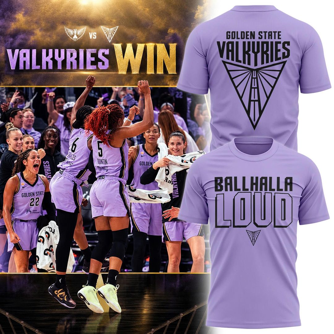 Golden State Valkyries Ballhalla Loud T-shirt