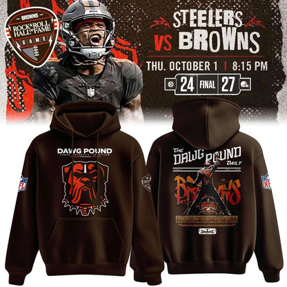 Cleveland Browns – Rock & Roll Hall of Fame Game 2026 “Dawg Pound” Hoodie