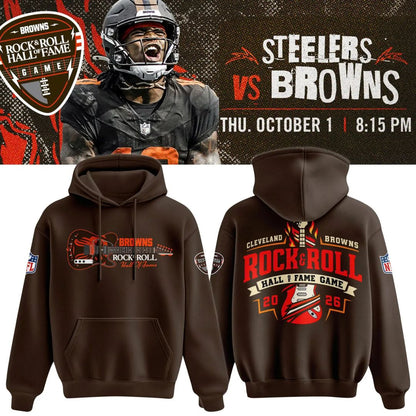 Cleveland Browns – Rock & Roll Hall of Fame Game 2026 “Dawg Pound” Hoodie