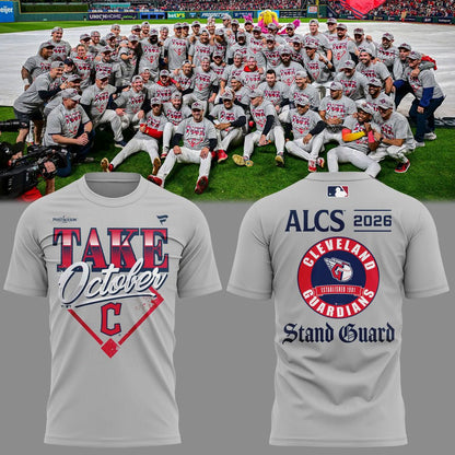 Cleveland Guardians Stand Guard - ALCS Bound — Postseason 2026 T-Shirt