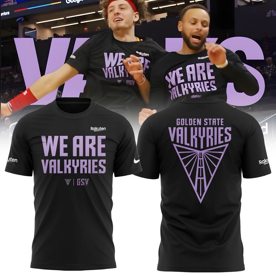 Golden State Valkyries "We Are Valkyries" T-shirt