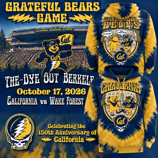 California Golden Bears Grateful Dead Hoodie
