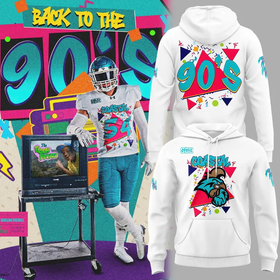 COASTAL CAROLINA GOES BACK TO THE ’90s Hoodie