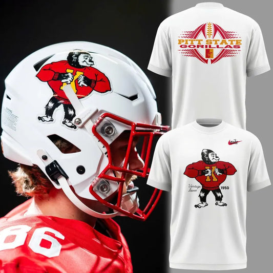 "Vintage Issue 1950" Pittsburg State football TShirt