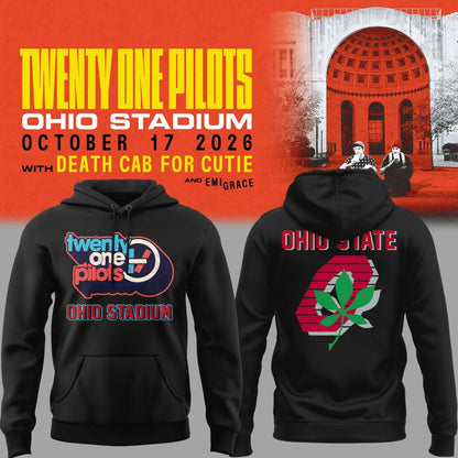 Exclusive 2026 Twenty One Pilots Live At Ohio Buckeyes Stadium Hoodie