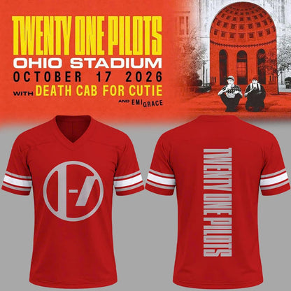 Exclusive 2026 Twenty One Pilots Live At Ohio Buckeyes Stadium Jersey
