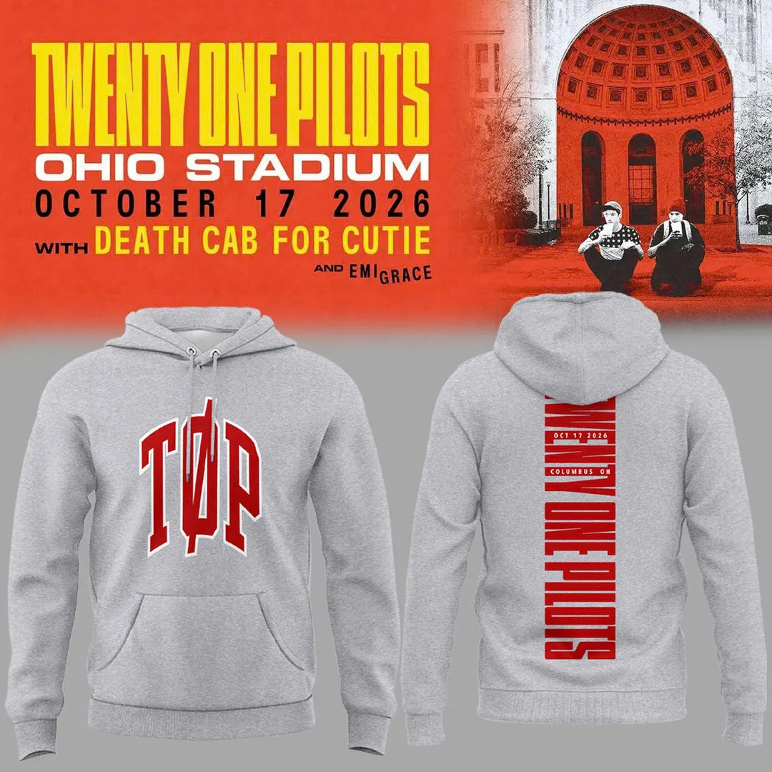 Exclusive 2026 Twenty One Pilots Live At Ohio Buckeyes Stadium Hoodie