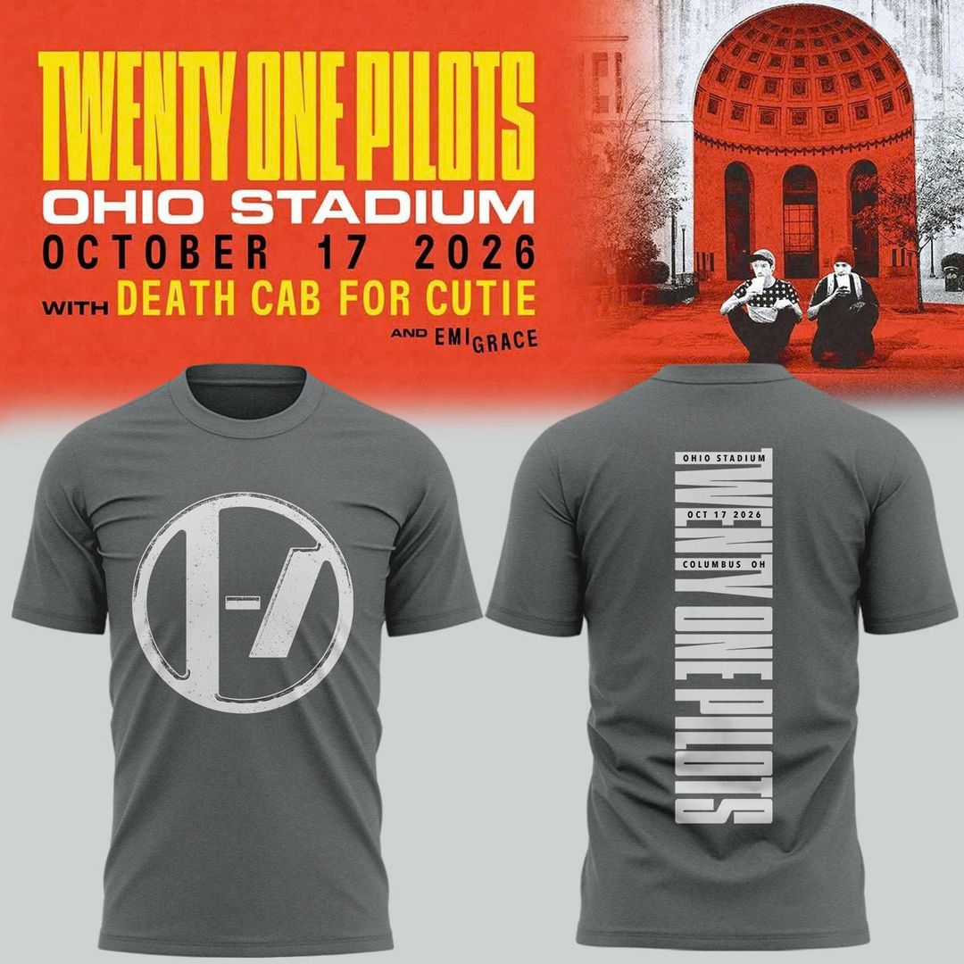 Ohio State Buckeyes Special 2026 Twenty One Pilots Live At Ohio Stadium T-Shirt