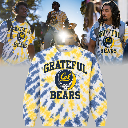2026 Special Edition Sweatshirt Blue & Gold California Golden Bears x Grateful Dead