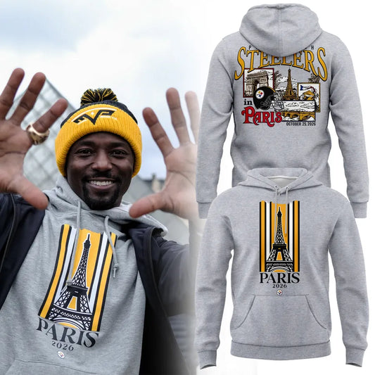 Steelers 2026 NFL Paris Game Special Hoodie