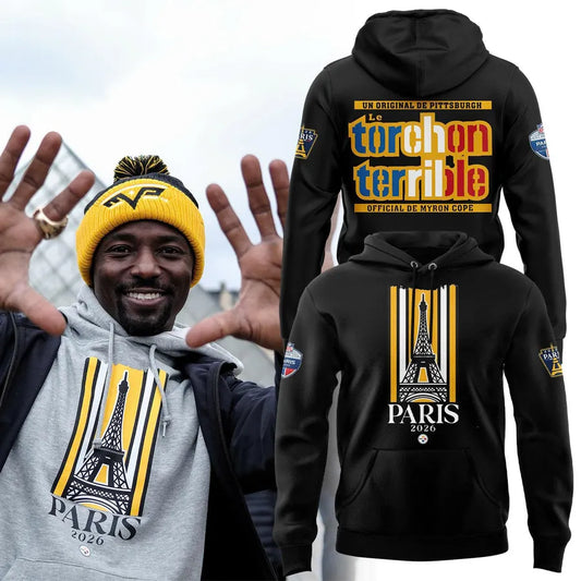 Steelers 2026 NFL Paris Game Special Hoodie