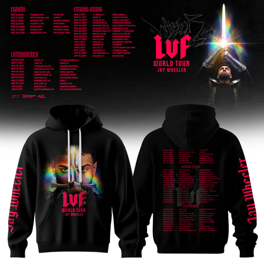 Jay W – La Voz Favorita World Tour Limited Edition Hoodie