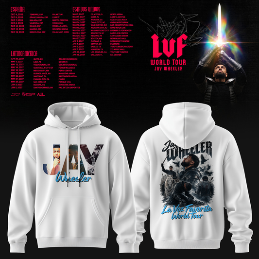 Jay W – La Voz Favorita World Tour Limited Edition Hoodie