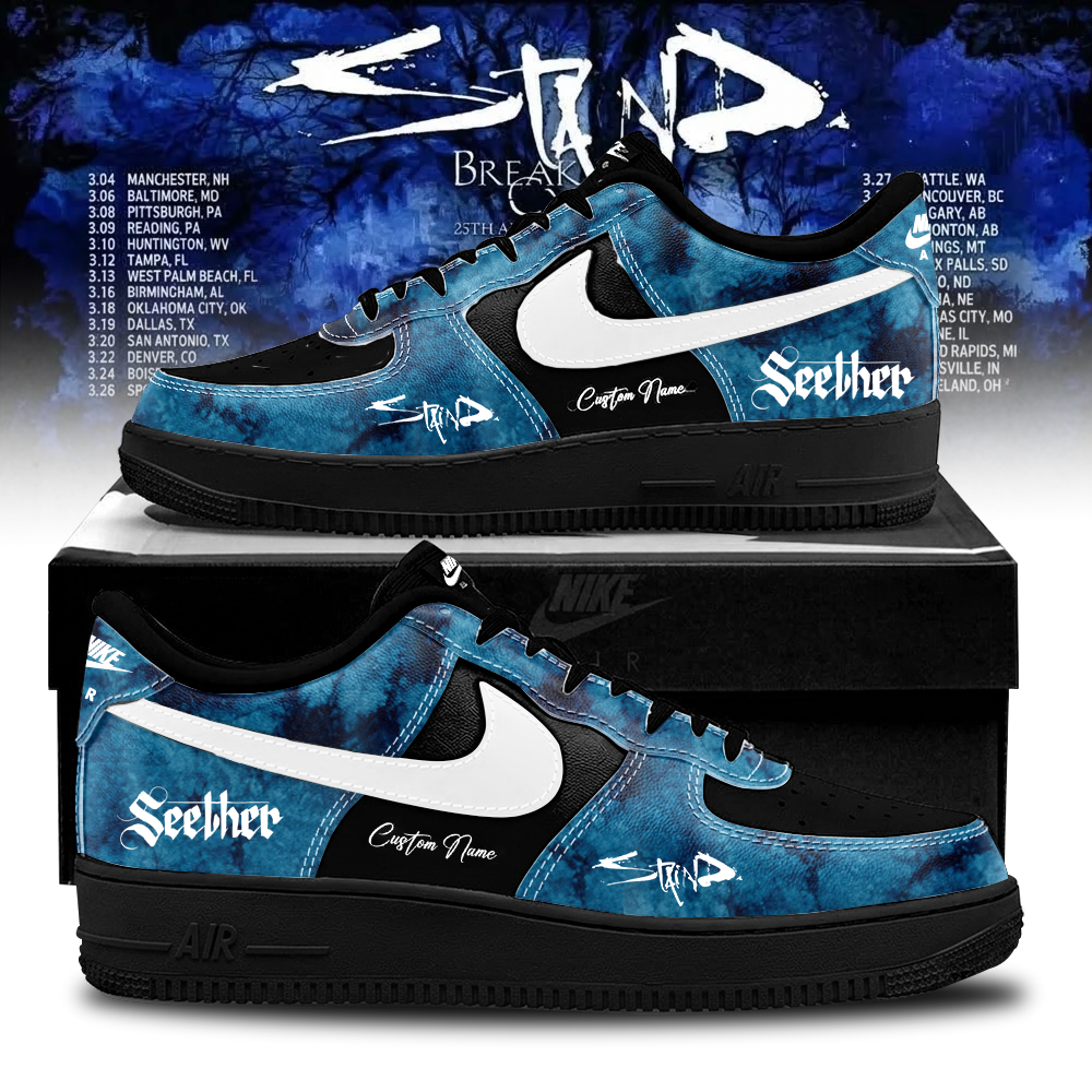 STAIND BREAK THE CYCLE 25TH ANNIVERSARY TOUR – Limited Edition AF1 Sneakers