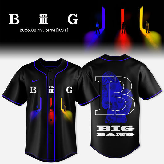 Big Bang 20th Anniversary Baseball Jersey