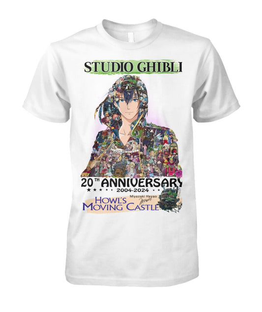 Limited Edition Howl's Moving Castle 20th Anniversary Shirt