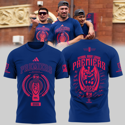 Limited Edition Sydney Roosters NRL Premiers 2026 Shirt