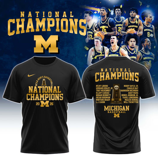 ðŸ†ï¸Michigan Wolverines “ 2026 National Champions T Shirt