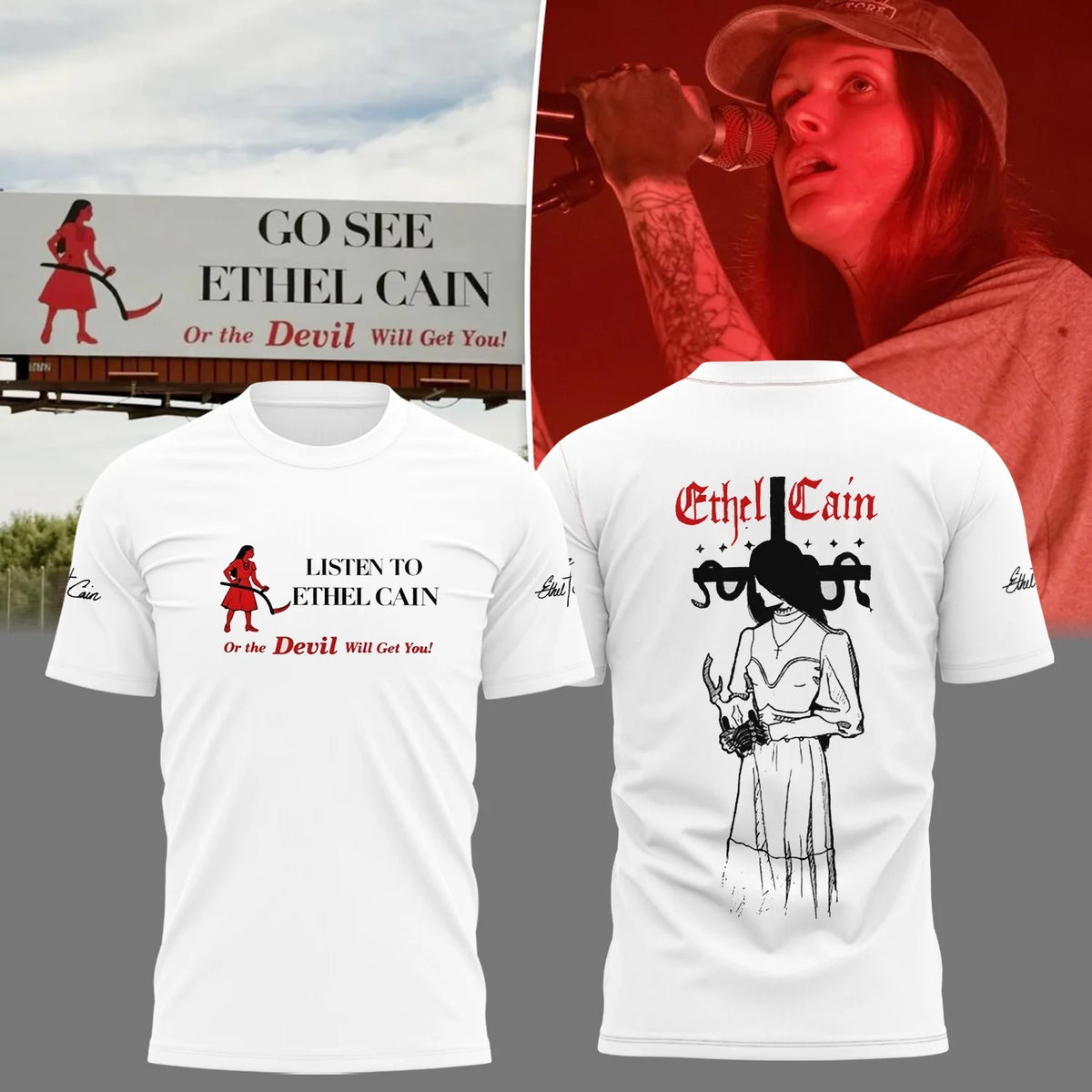 "Listen to ethel cain" coachella Shirt V2