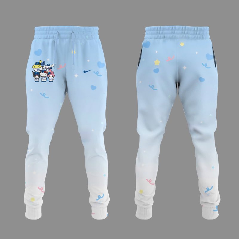 2025 HELLO KITTY x DODGERS CHAMPIONS Limited Edition Combo Hoodie