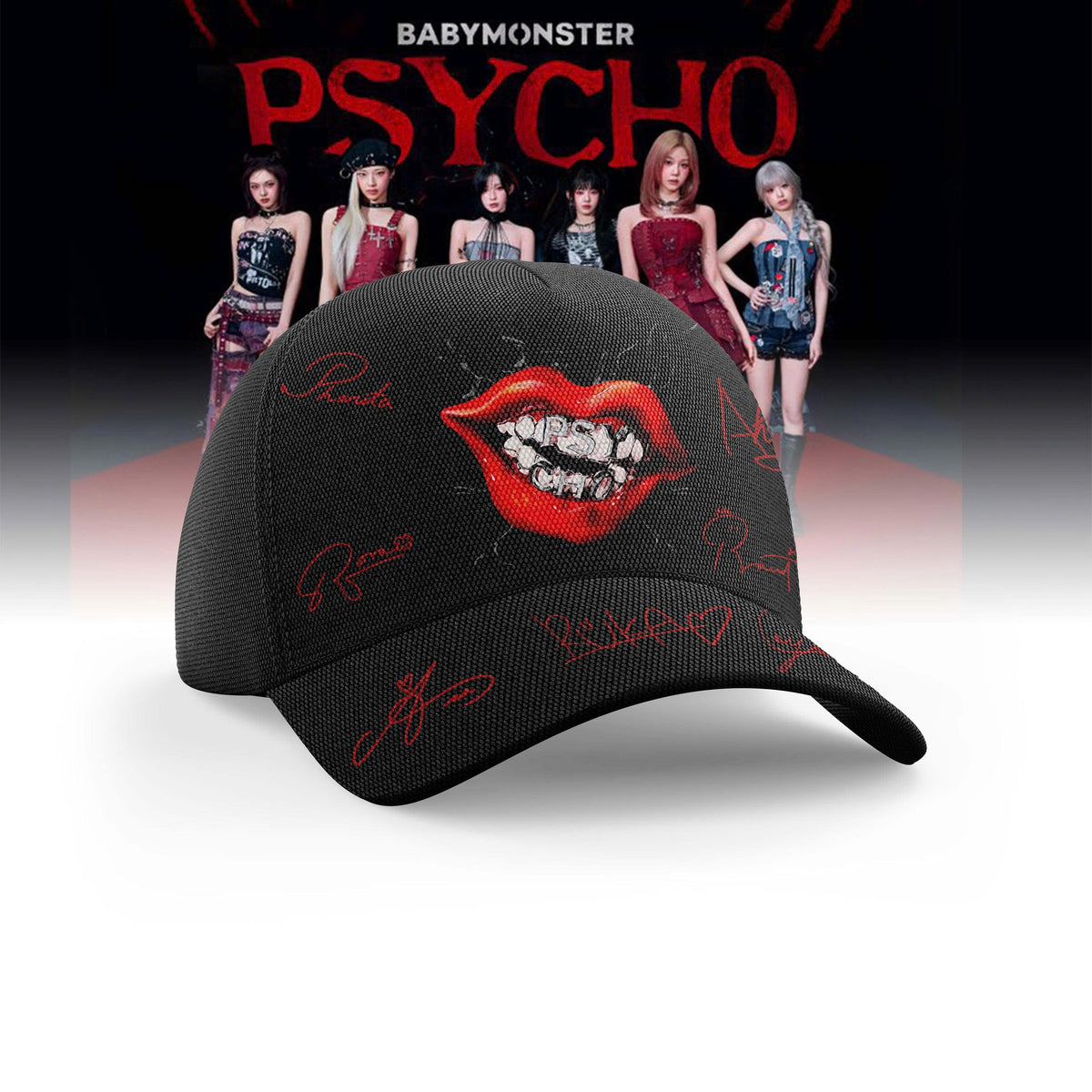 BABYMONSTER : PSYCHO [ WE GO UP] Album 2025 Limited “ Hoodie