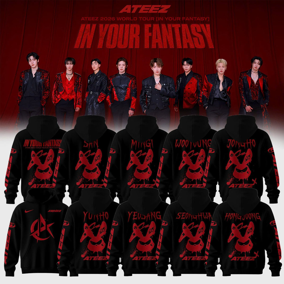 Ateez “ In Your Fantasy World Tour 2026