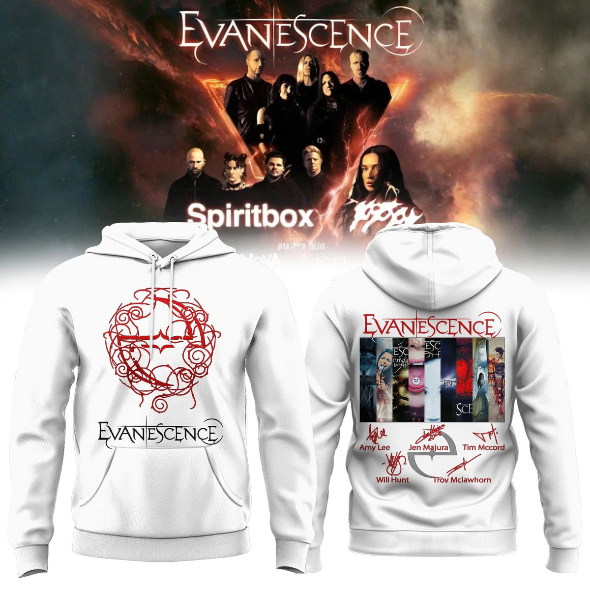 EVANESCENCE US & UK 2026 WORLD TOUR Collection