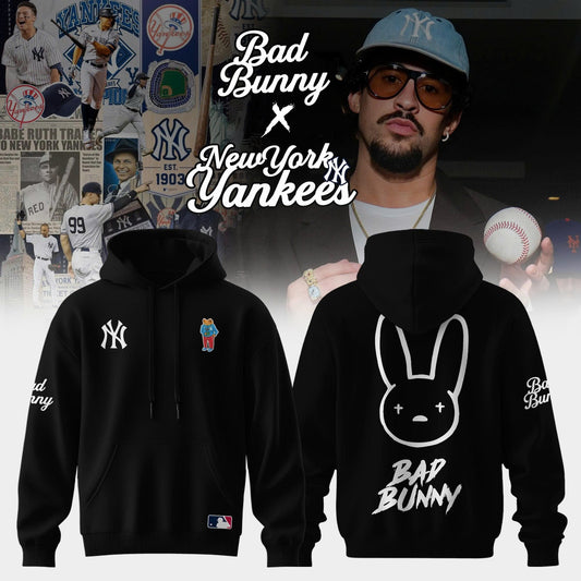 Bad Bunny x New York Yankees Hoodie 2025