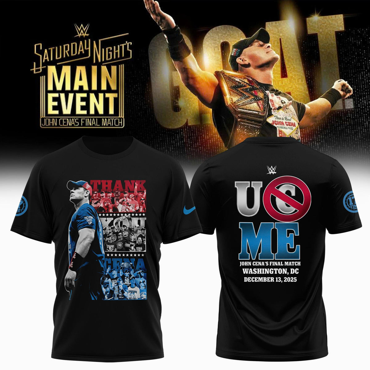 John Cena “ Final Match 2025 Thank you Cena