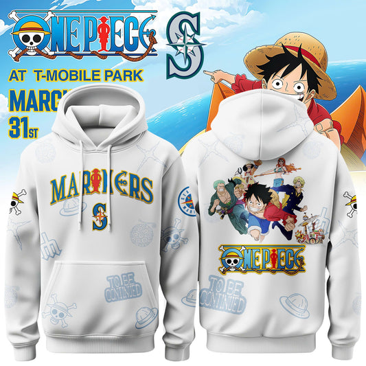 Seattle Mariners x One Piece Night 2026 Limited Edition Hoodie