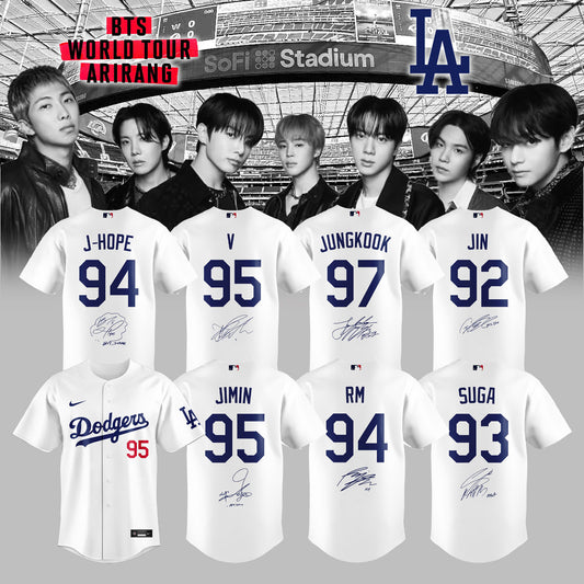 LA x BTS World Tour 2026 Limited Edition Jersey